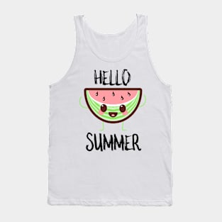 Hello Summer Watermelon Tank Top